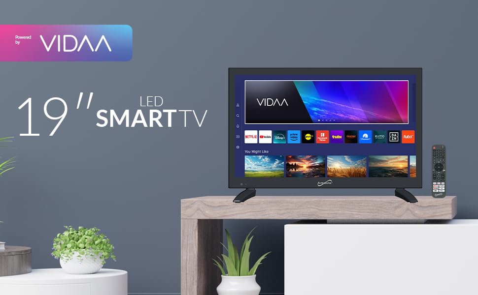 Foto 6 | Televisor Inteligente Supersonic Sc-1920vtv De 18.5 Pulgadas, 1080p, Wifi Hdmi Usb - Venta Internacional.