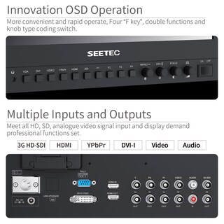 Foto 4 | Monitor Seetec P133-9hsd Pro Sdi De 13 3'' Con Transmisión Full Hd - Venta Internacional.