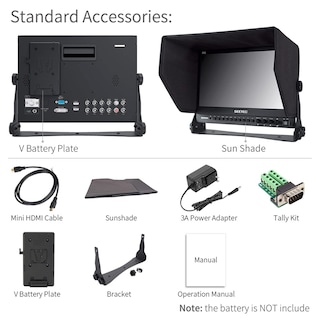 Foto 7 | Monitor Seetec P133-9hsd Pro Sdi De 13 3'' Con Transmisión Full Hd - Venta Internacional.