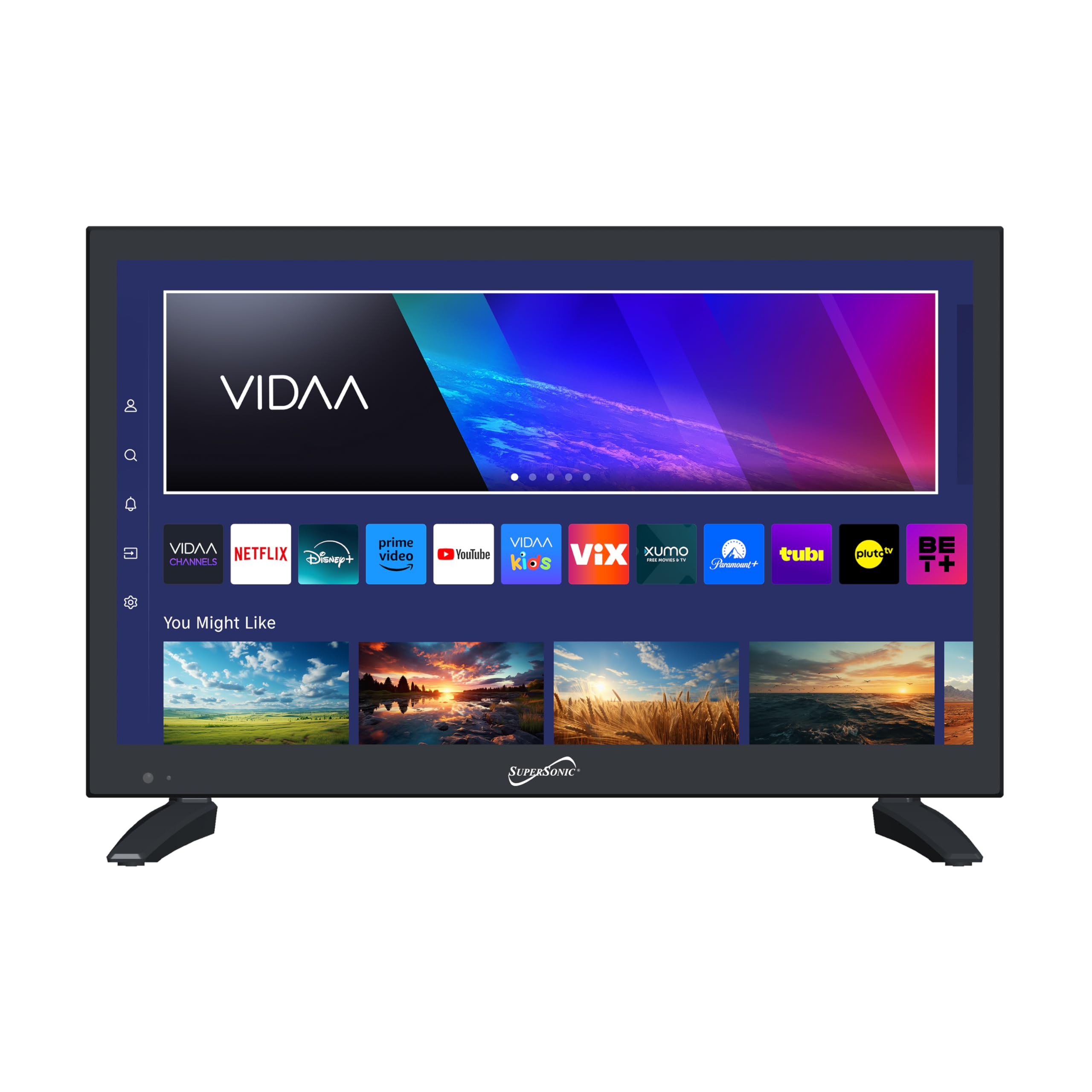 Foto 6 pulgar | Smart Hdtv Supersonic Sc-1926dvd De 19 Pulgadas Con Reproductor De Dvd 1080p - Venta Internacional.