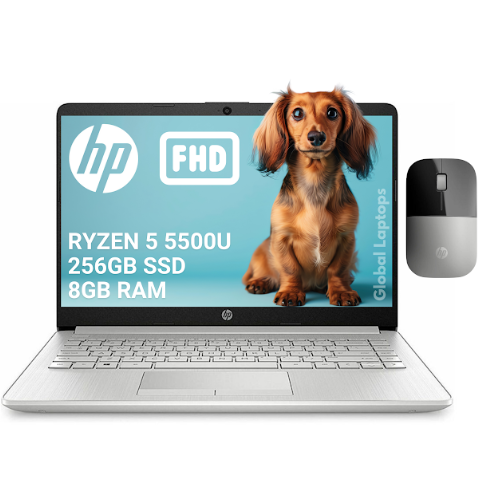 Foto 2 pulgar | Laptop HP 14 Amd Ryzen 5 8 gb RAM 256 SSD FHD más Regalo