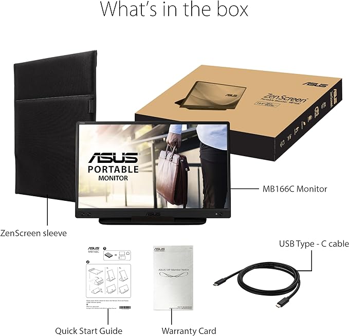 Foto 2 | Monitor Asus Portátil de 15.6 Pulgadas