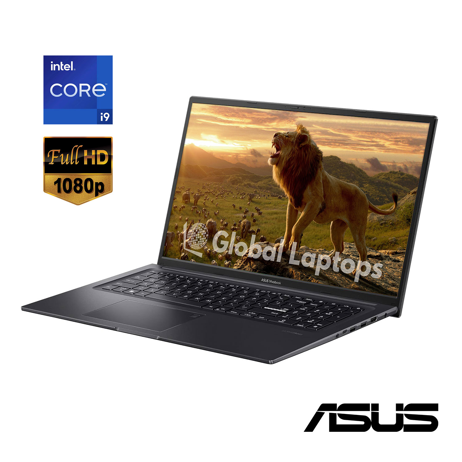 Foto 3 pulgar | Laptop Asus 17-K370 Core I9-13900h 16 GB RAM 1 TB SSD FHD