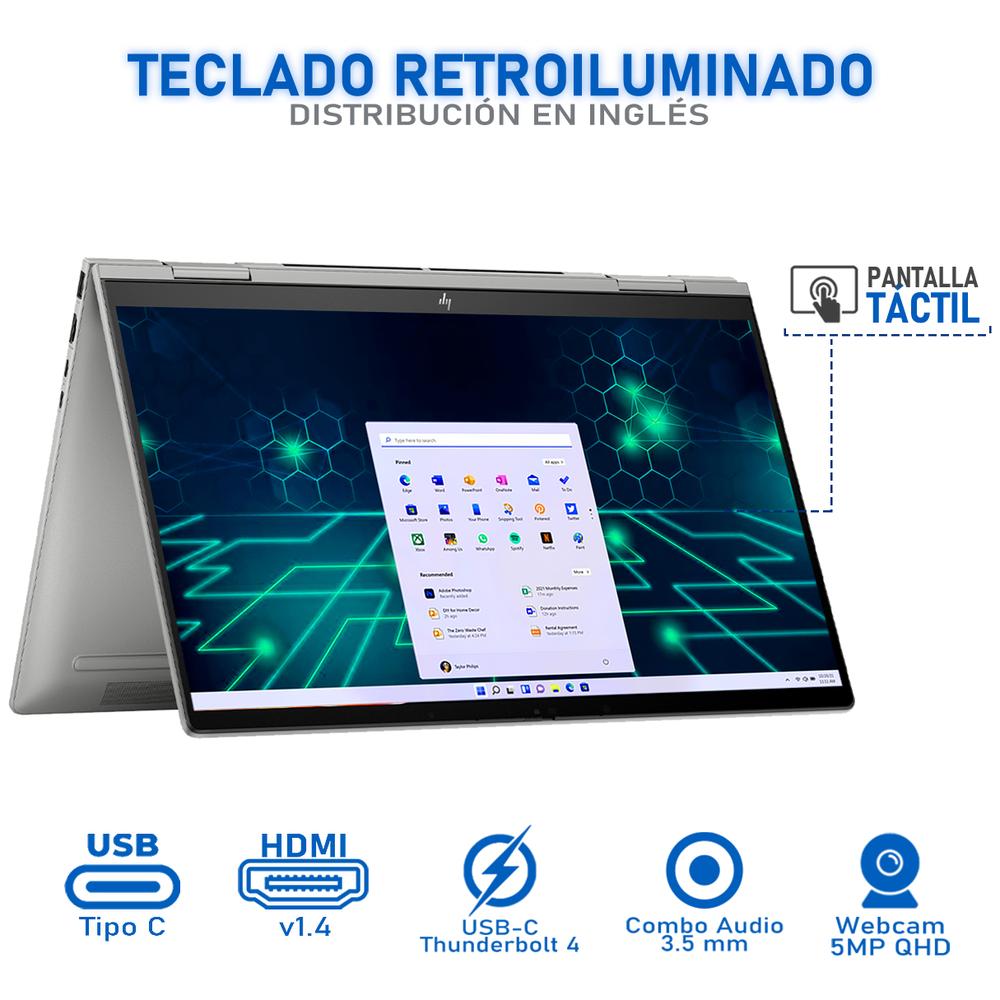 Foto 6 pulgar | Laptop Hp Envy X360 15.6" Intel Core Ultra 7 16gb Ram 512gb Ssd