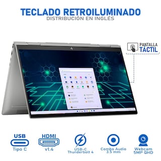 Foto 5 | Laptop Hp Envy X360 15.6" Intel Core Ultra 7 16gb Ram 512gb Ssd