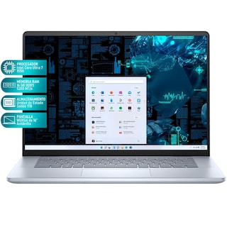 Foto 3 | Laptop DELL Inspiron 16 Plus 7640 Intel Core Ultra 7 155H Intel Arc 16GB RAM 1TB SSD 16" Teclado en Ingles