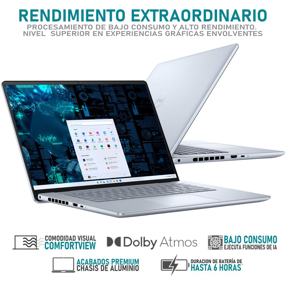 Foto 5 pulgar | Laptop Dell Inspiron 16 Plus 7640 Intel Core Ultra 7 155h Intel Arc 16gb Ram 1tb Ssd 16'' Windows 11 Home Teclado En