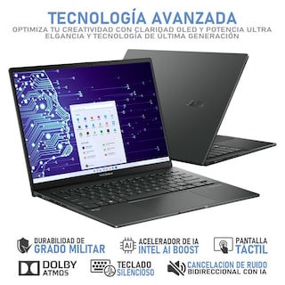 Foto 4 | Laptop ASUS Zenbook Intel Core Ultra 5 125H Intel Arc 8 GB RAM 512 GB SSD Oled 14'' Touch Windows 11 Home Teclado Inglé