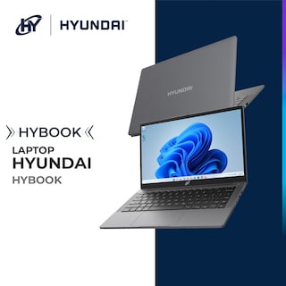 Foto 2 | Laptop Hyundai Hybook 14.1'' Tn, Intel Gemini Lake N4020, 4gb, 128gb, Windows 11 Home - Gris Espacial