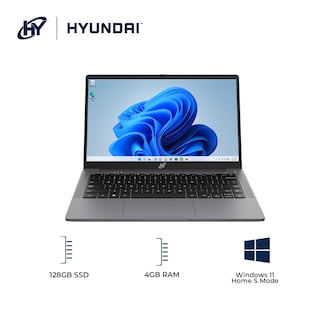 Foto 3 | Laptop Hyundai Hybook 14.1'' Tn, Intel Gemini Lake N4020, 4gb, 128gb, Windows 11 Home - Gris Espacial