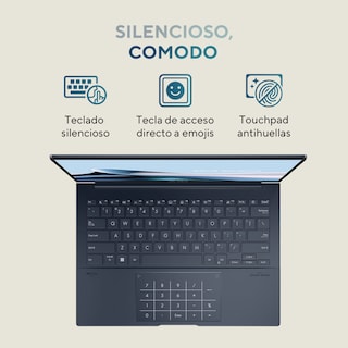 Foto 7 | Laptop Asus Zenbook 14 OLED (UX3405), Intel Core Ultra 7 155H, 32GB RAM, Azul