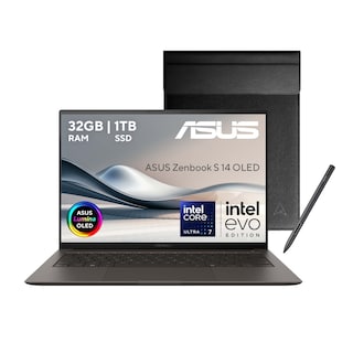 Foto 1 | Laptop Asus Zenbook S 14 (UX5406SA), Intel Core™ Ultra 7 258v, 32gb, 1TB, Gris