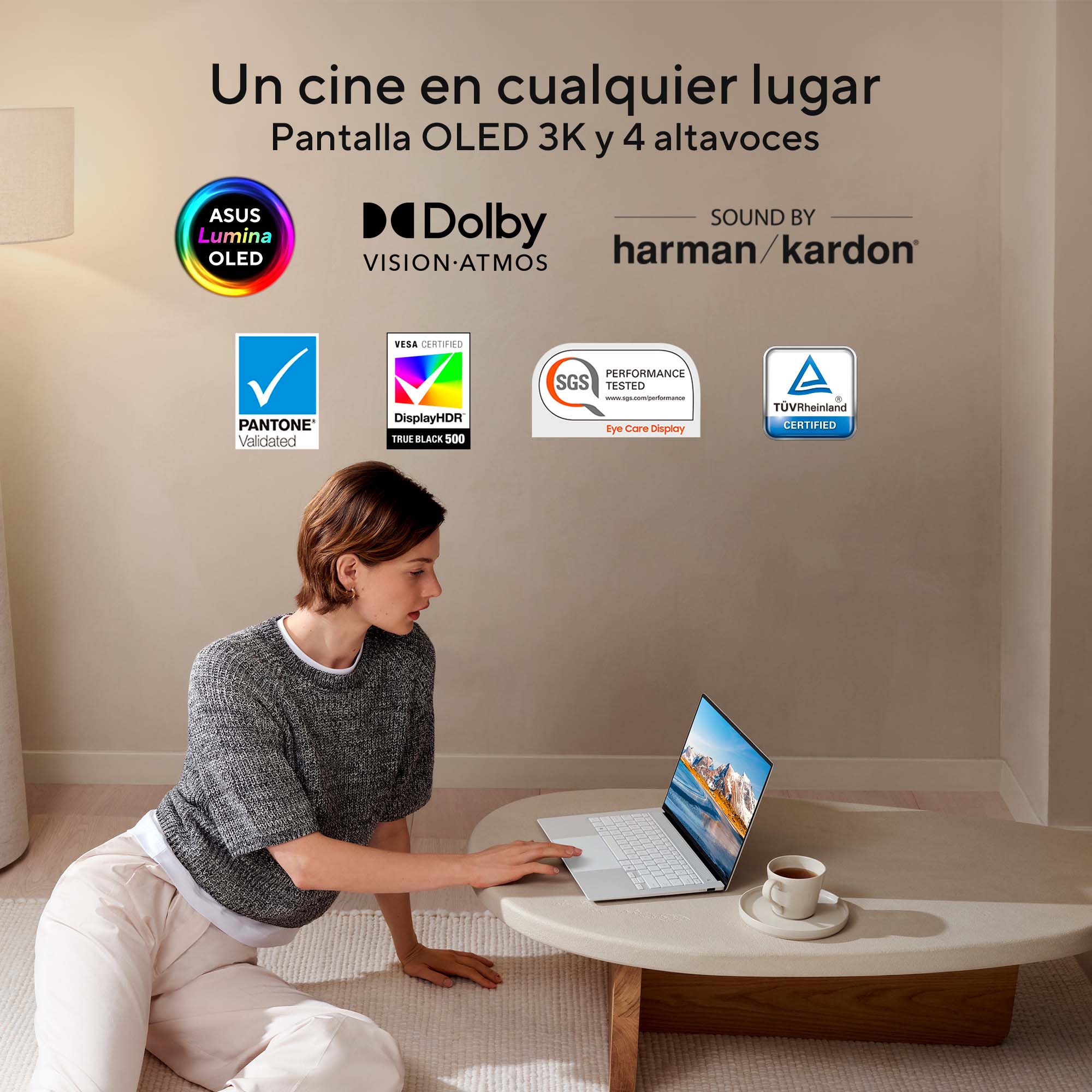 Foto 5 | Laptop Asus Zenbook S 14 (UX5406SA),  Intel  Core™ Ultra 7 258v, 32gb, 1TB, Gris