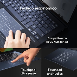 Foto 6 | Laptop Asus Zenbook 14 (UX3402VA-KP555W), Core i5-13500H, 16GB RAM, 1TB, Azul