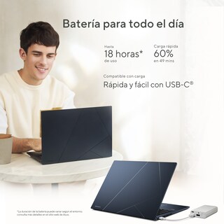 Foto 7 | Laptop Asus Zenbook 14 (UX3402VA-KP555W), Core i5-13500H, 16GB RAM, 1TB, Azul