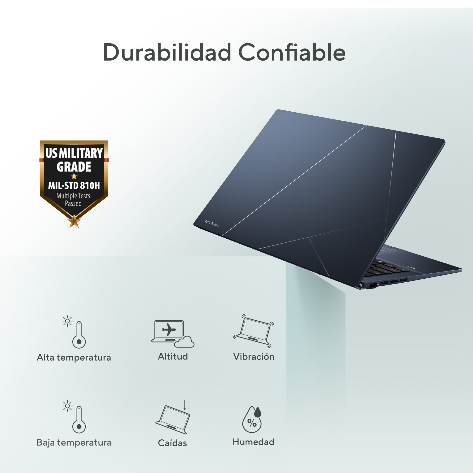 Foto 8 | Laptop Asus Zenbook 14 (UX3402VA-KP555W), Core i5-13500H, 16GB RAM, 1TB, Azul