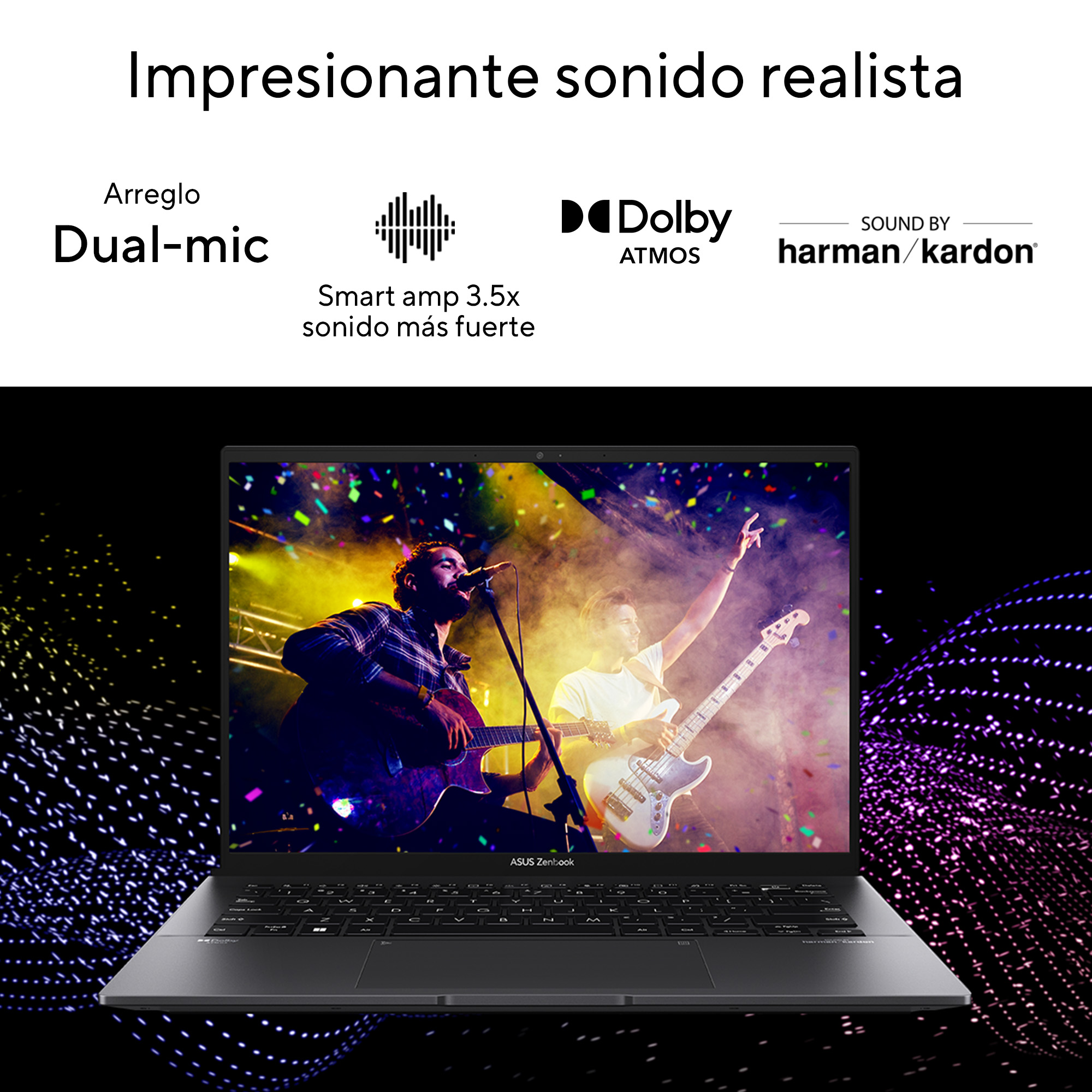 Foto 9 pulgar | Laptop Asus Zenbook 14 (UM3402) AMDRyzen 5 7530U, 16GB RAM, 512GB, Negro, 14'' 2.5K