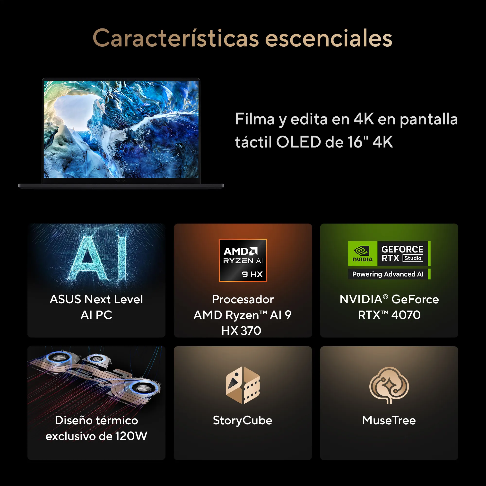 Foto 7 | Laptop Asus Proart P16 (h7606)