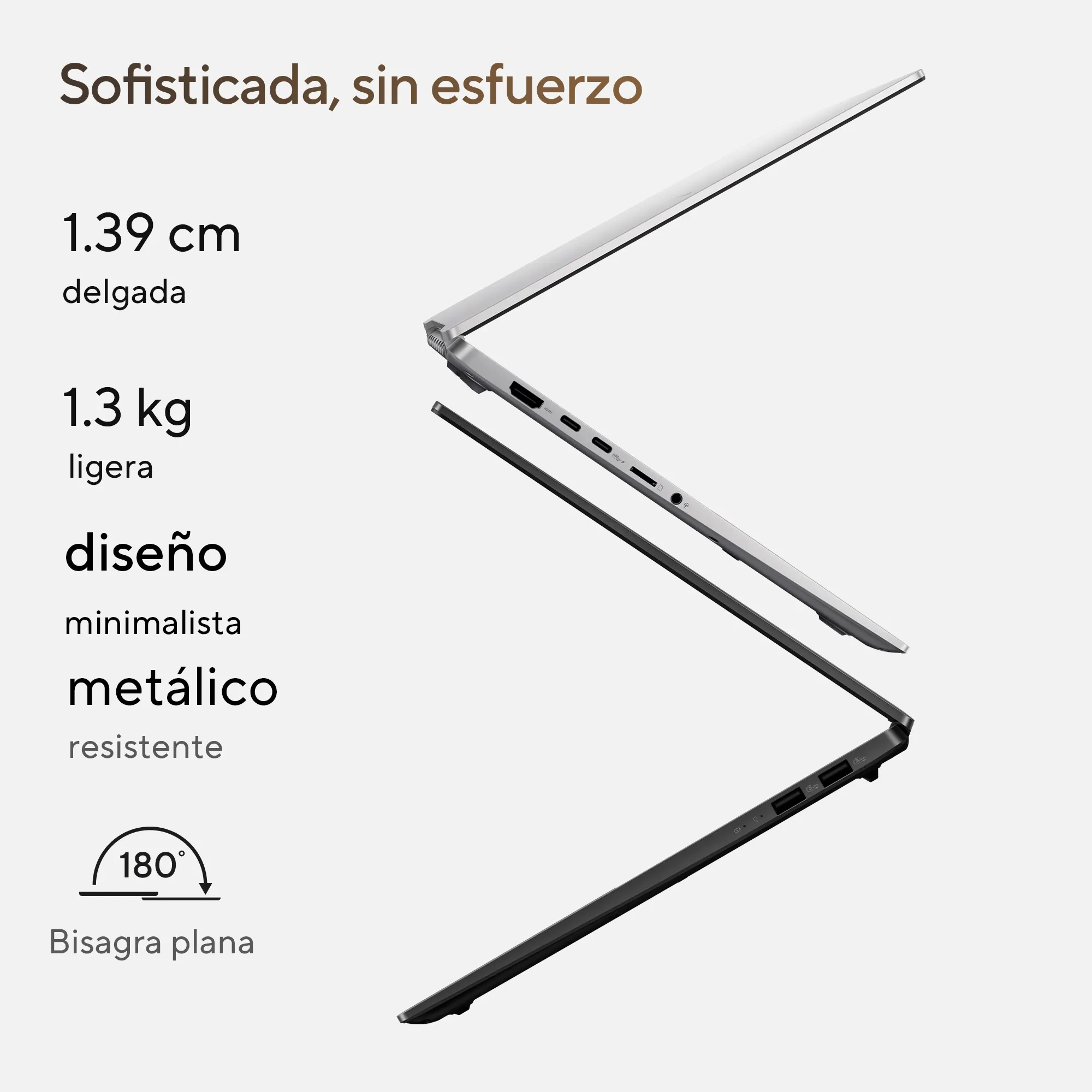 Foto 5 pulgar | Laptop ASUS Vivobook S 14 OLED, 14¨ Windows 11 AMD Ryzen AI 9 365 24GB 1TB SSD Plateado