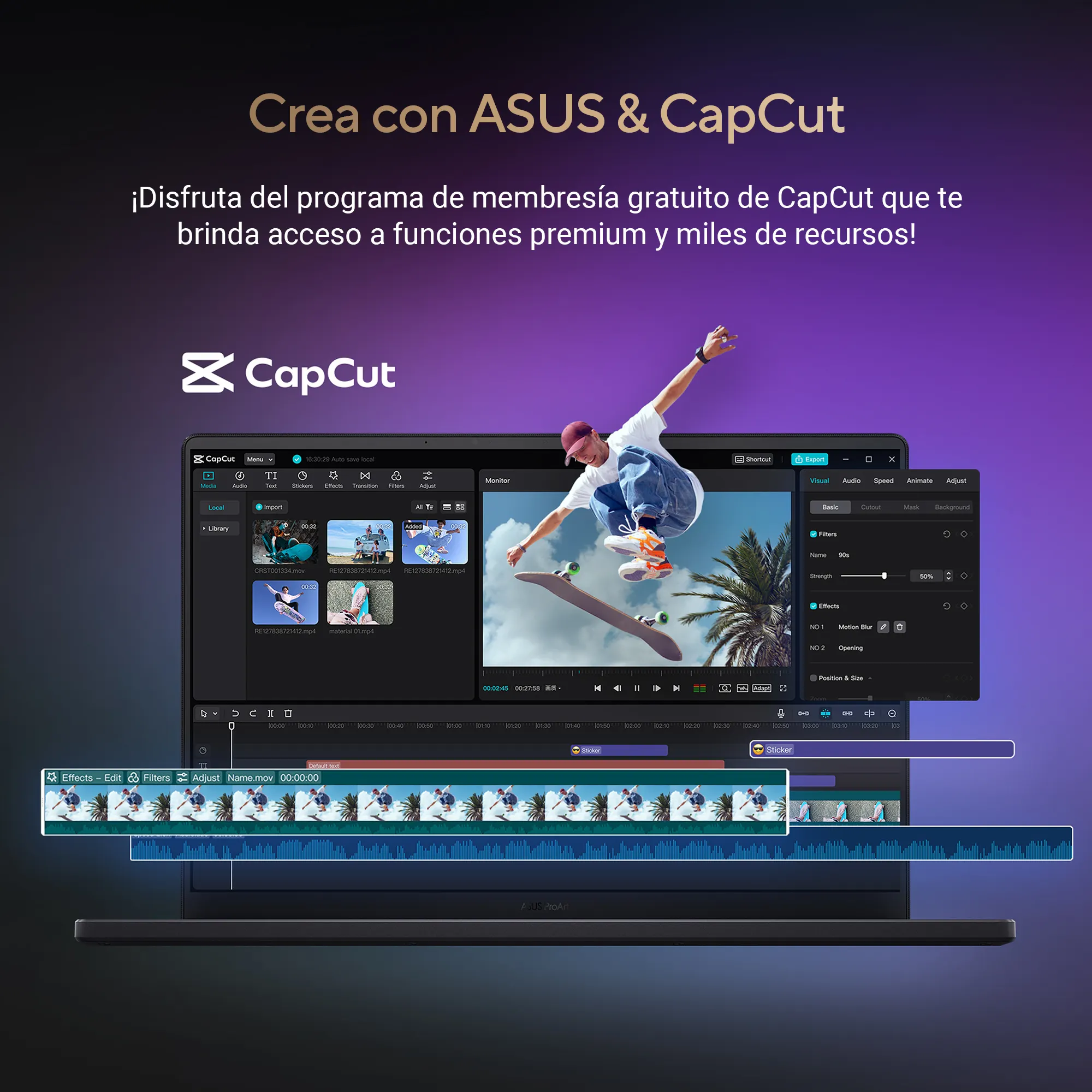 Foto 8 | Laptop ProArt P16, RTX 4060, AMD Ryzen™AI 9 HX 370, 32gb LPDDR5X, 1TB, Color Negro