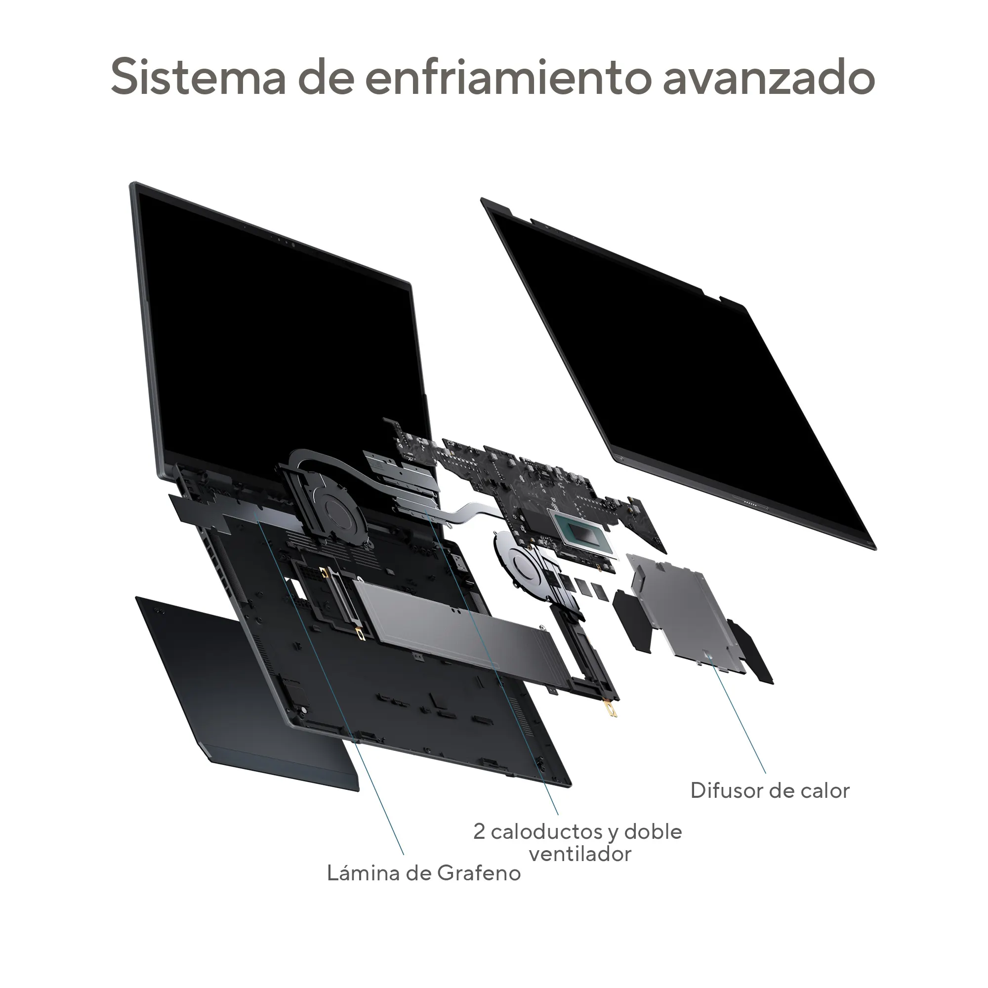 Foto 7 pulgar | Laptop Asus Zenbook Duo (2025) Ux8406, Intel  Core™ Ultra 9 285h,  32gb Lpddr5x, 2tb, Color Gris