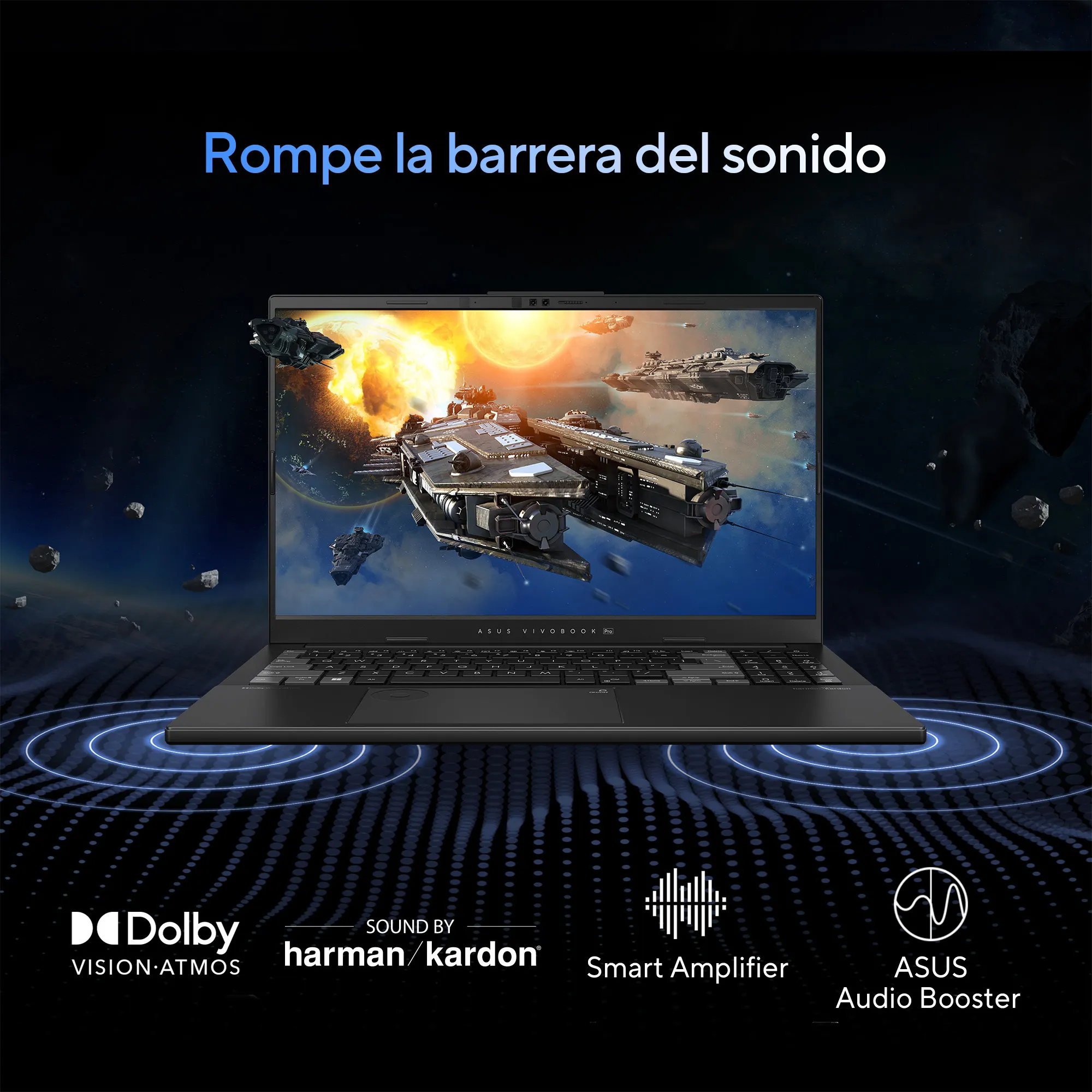 Foto 6 | Laptop Asus Vivobook Pro 15 Oled (intel  Core™ Ultra 7 155h, 24gb Ddr5, 1tb, Color Plateado)