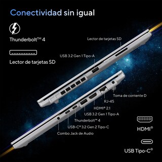 Foto 7 | Laptop Asus Vivobook Pro 15 Oled (intel Core™ Ultra 7 155h, 24gb Ddr5, 1tb, Color Plateado)