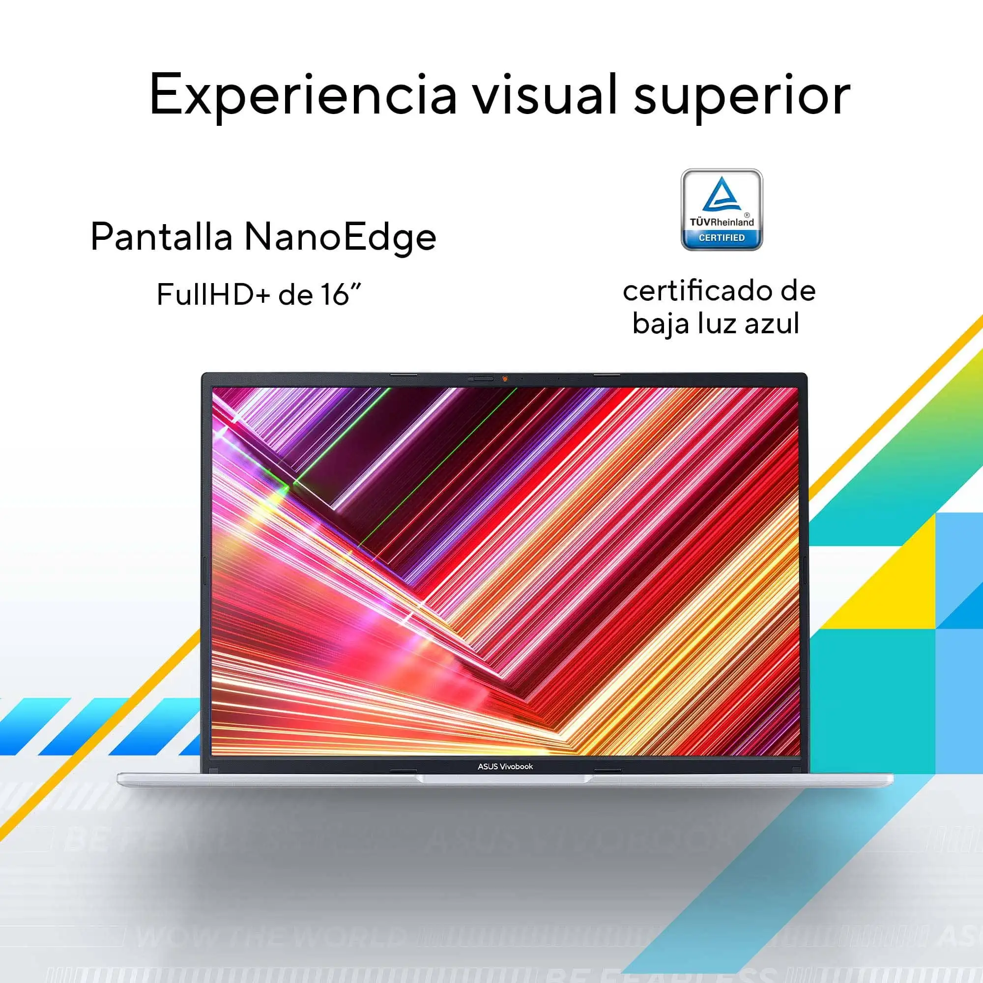 Foto 3 pulgar | Laptop Asus Vivobook 16 (Intel  Core™ I9-13900H, 16GB DDR4, 512GB, Color Plateado)