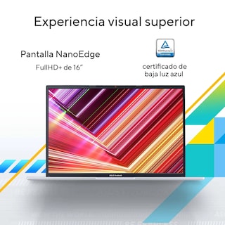 Foto 2 | Laptop Asus Vivobook 16 (Intel Core™ I9-13900H, 16GB DDR4, 512GB, Color Plateado)