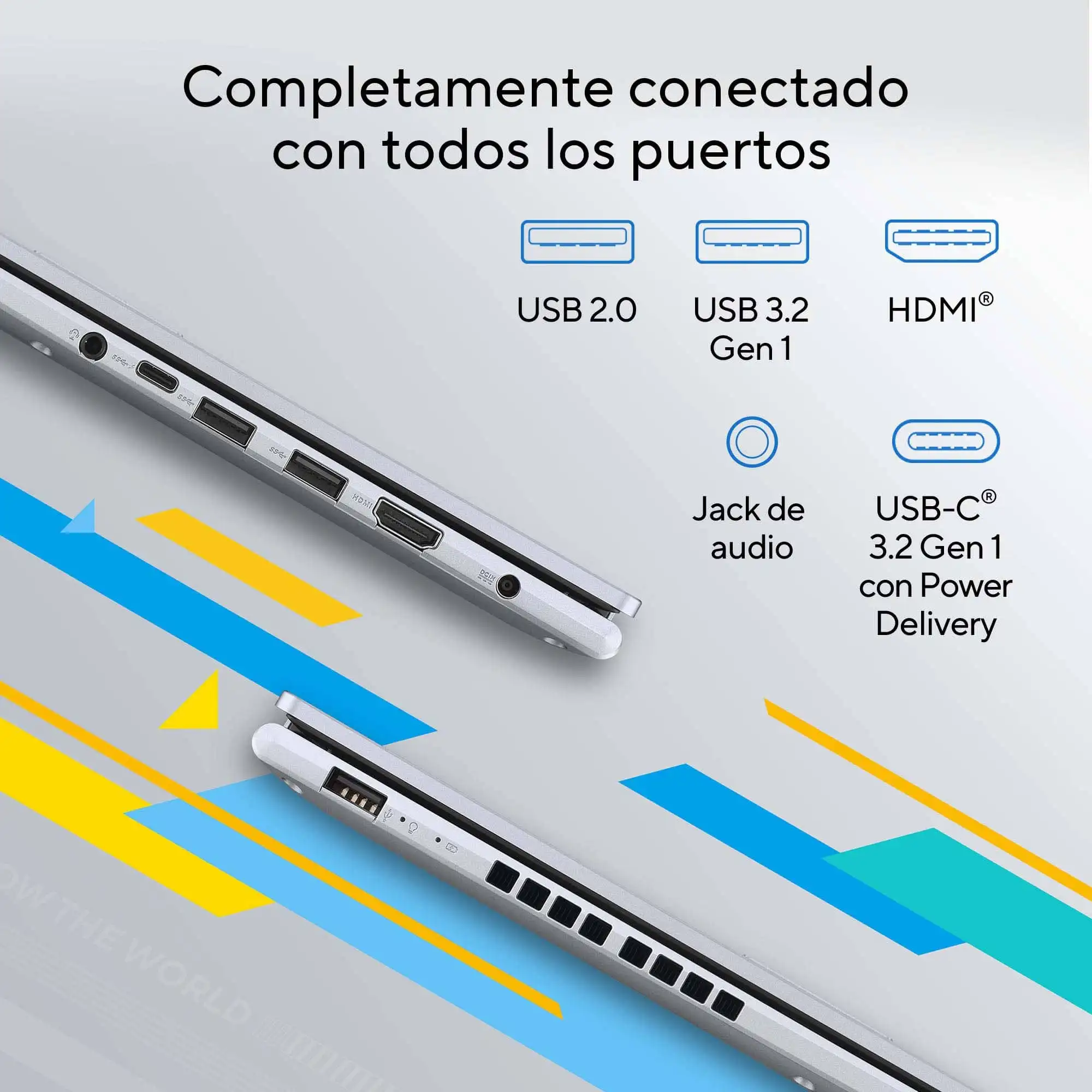 Foto 5 pulgar | Laptop Asus Vivobook 16 (Intel  Core™ I9-13900H, 16GB DDR4, 512GB, Color Plateado)