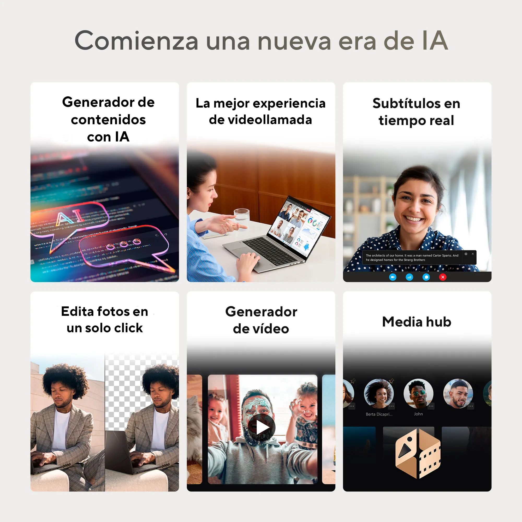 Foto 6 | Laptop Asus Zenbook A14 (Snapdragon  X  X1 26 100, 16GB LPDDR5X, 512GB, Color Beige)