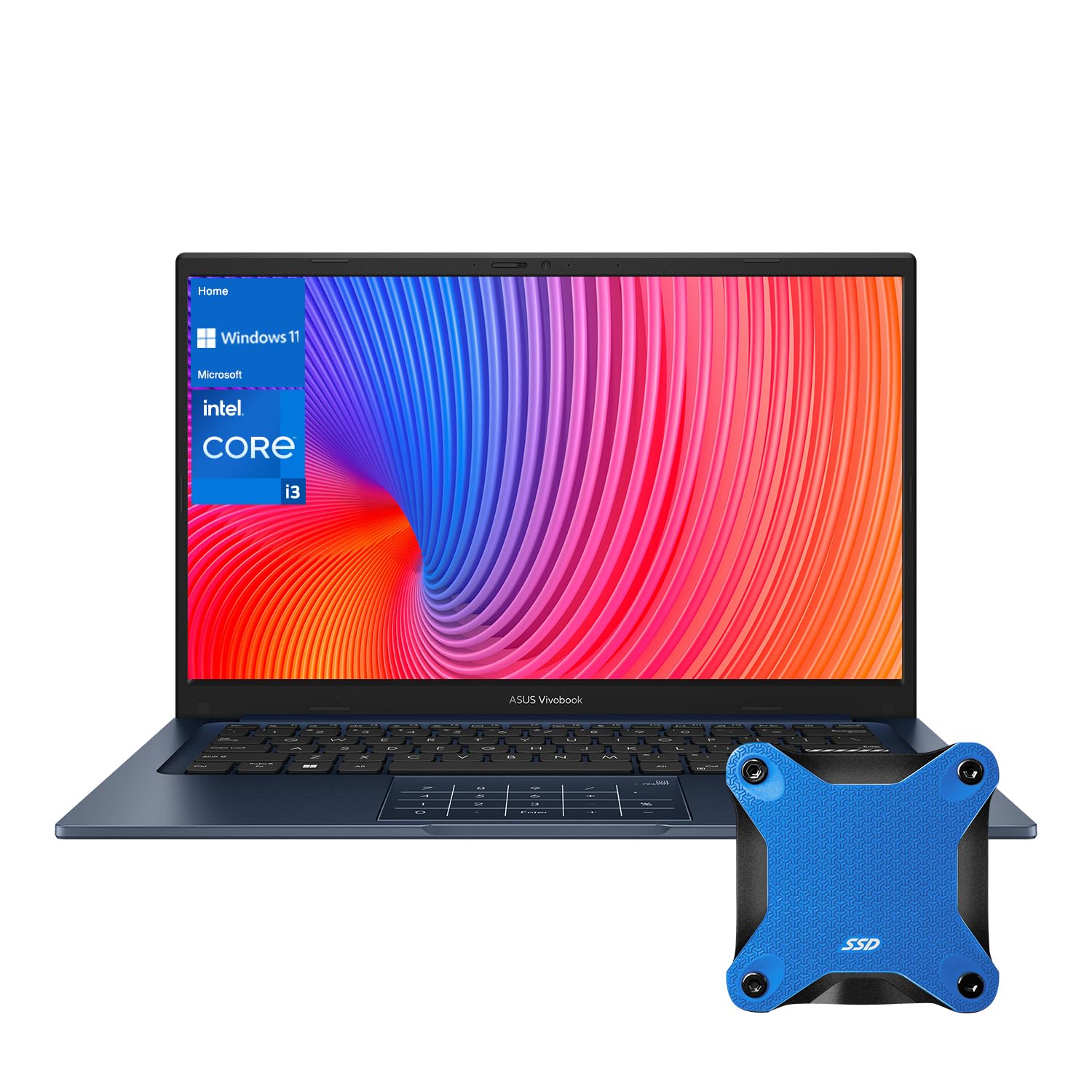 Foto 2 pulgar | Ordenador Portátil Asus Vivobook 14 Fhd Core I3-1215u 8 Gb Ram 128 Gb Ssd - Venta Internacional.