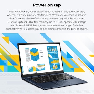 Foto 2 | Ordenador Portátil Asus Vivobook 14 Fhd Core I3-1215u 8 Gb Ram 128 Gb Ssd - Venta Internacional.