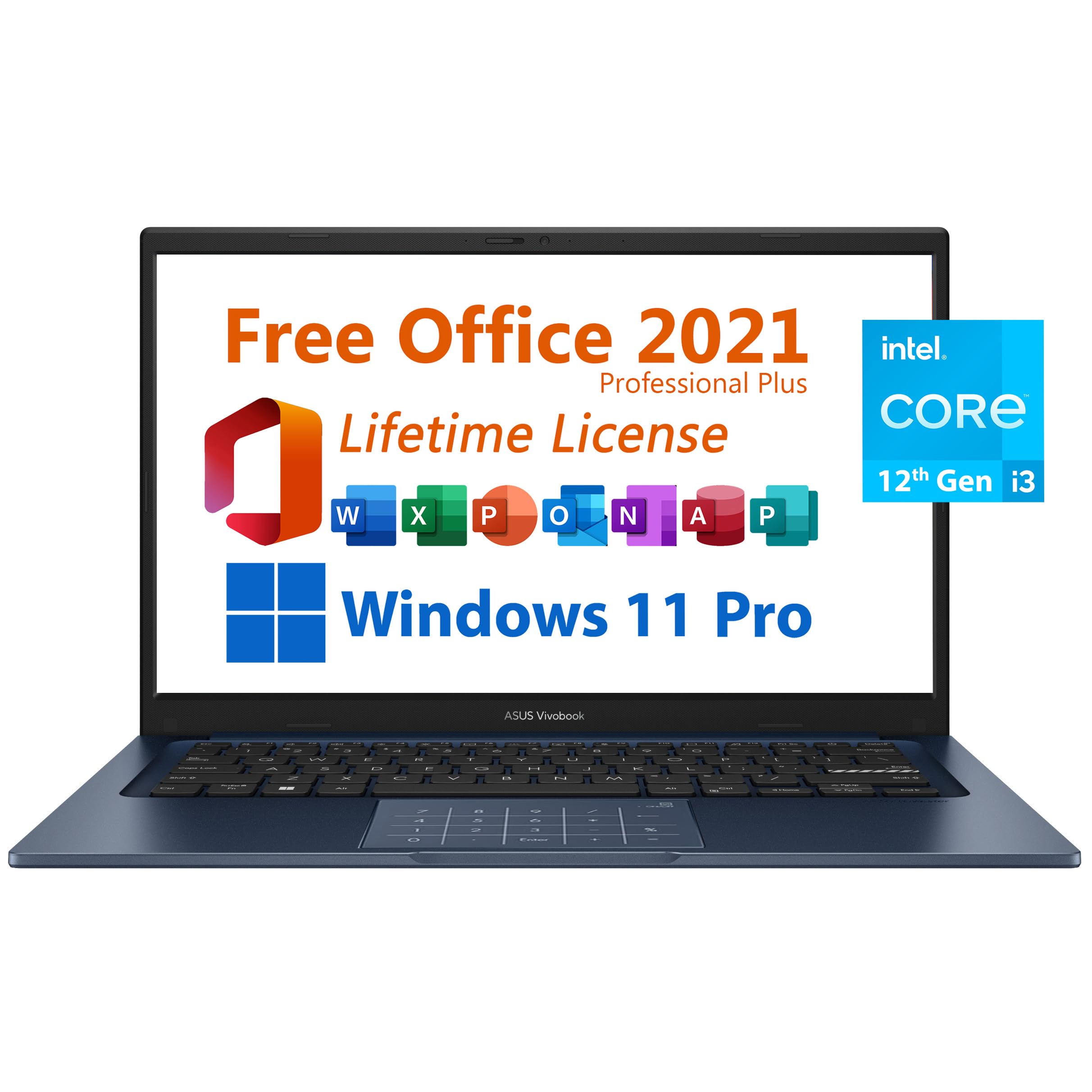 Ordenador Portátil Asus Vivobook 14 Fhd Intel I3-1215u 8 Gb Ram 256 Gb Ssd - Venta Internacional.