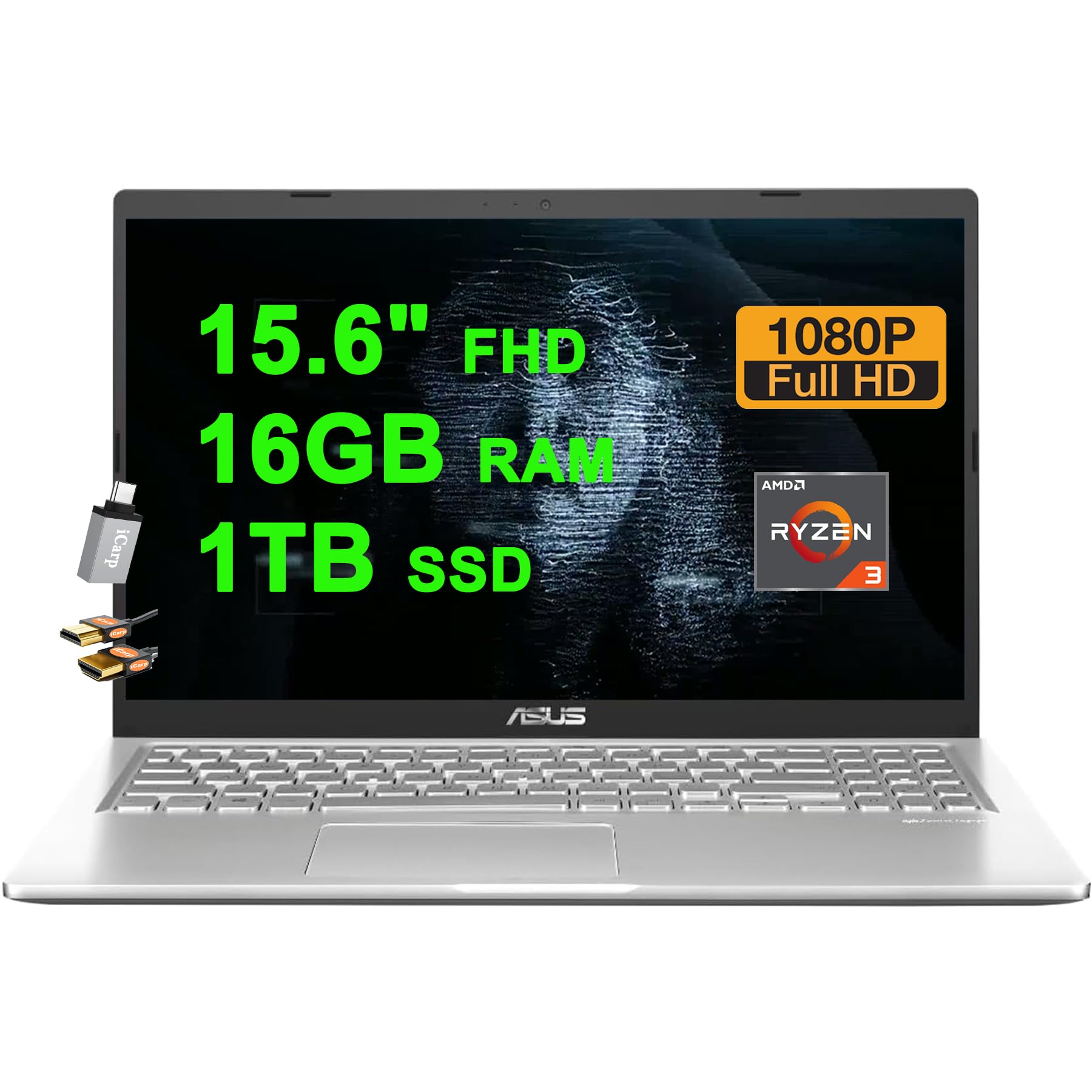 Ordenador Portátil Asus Vivobook 15 Business 15.6 Pulgadas Fhd Ryzen 3 3250u De 16 Gb - Venta Internacional.