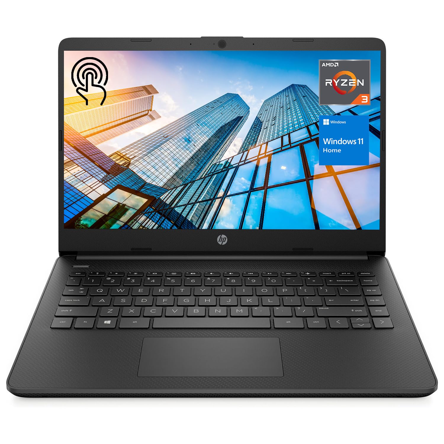 Foto 2 pulgar | Ordenador Portátil Hp Essential 14 Hd con Pantalla Táctil Ryzen 3 5300u de 8 Gb/512 Gb - Venta Internacional
