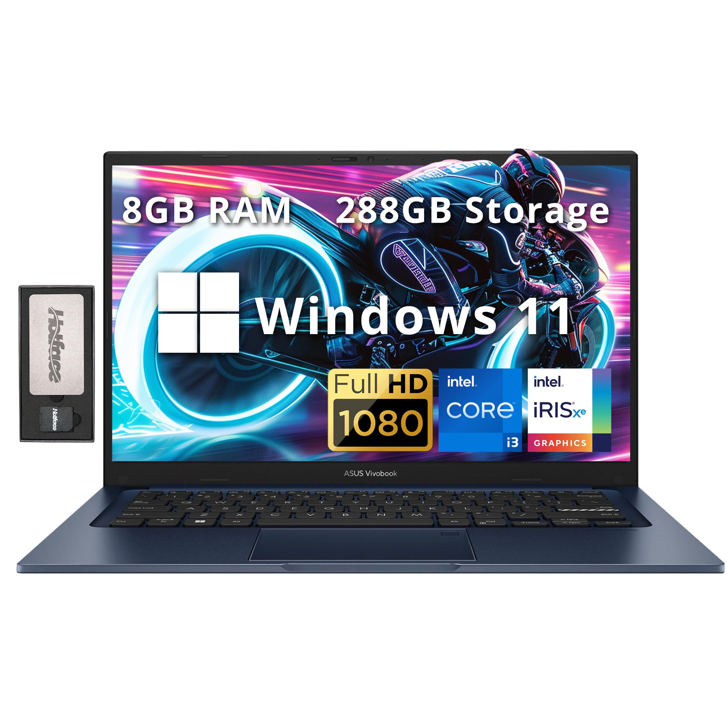 Ordenador Portátil Asus Vivobook 14 Fhd Ips Intel I3-1215u 8 Gb 288 Gb - Venta Internacional.