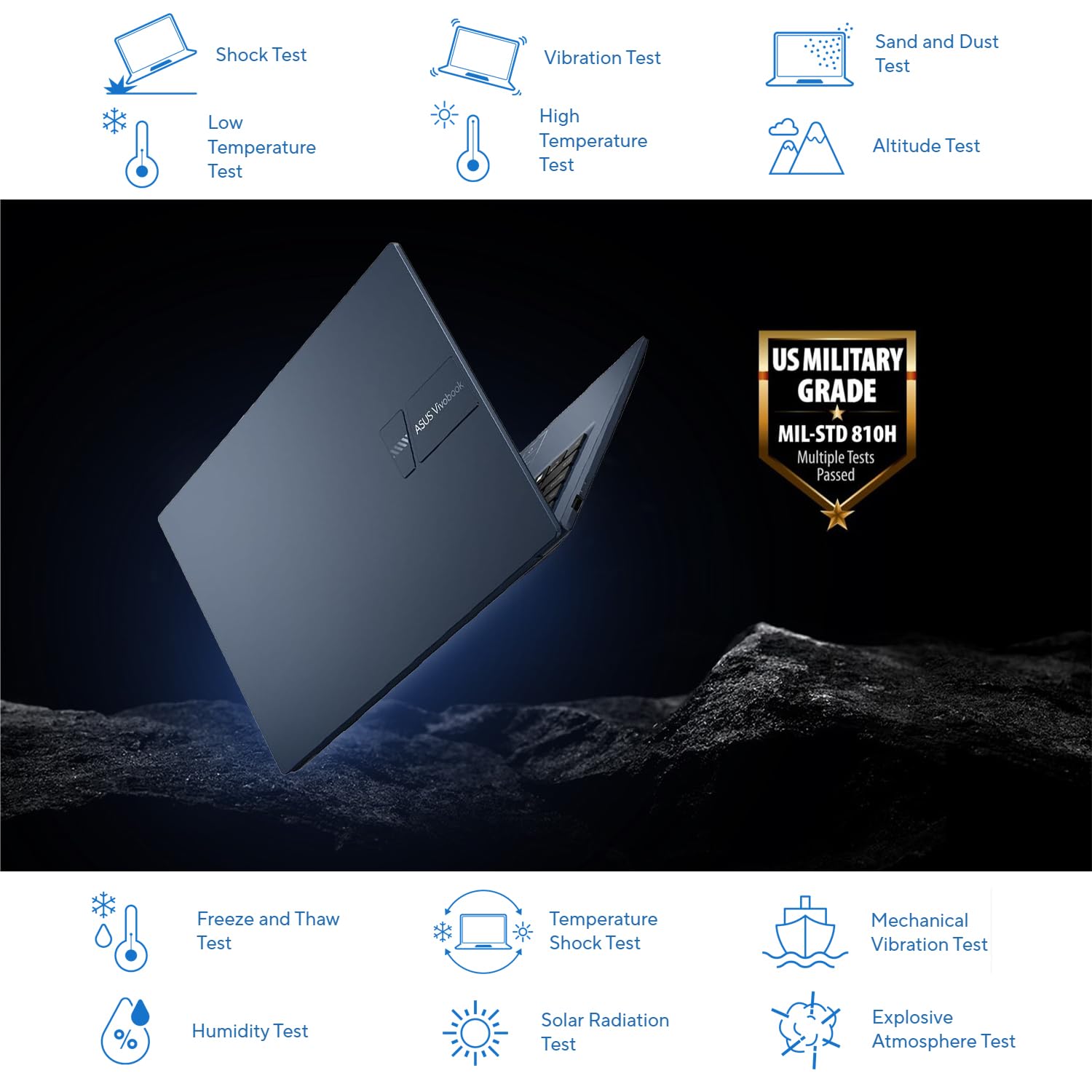 Foto 7 pulgar | Ordenador Portátil Asus Vivobook 14 Fhd Con Pantalla 12ª Generación, 6 Núcleos, 16 Gb Y 1 Tb - Venta Internacional.