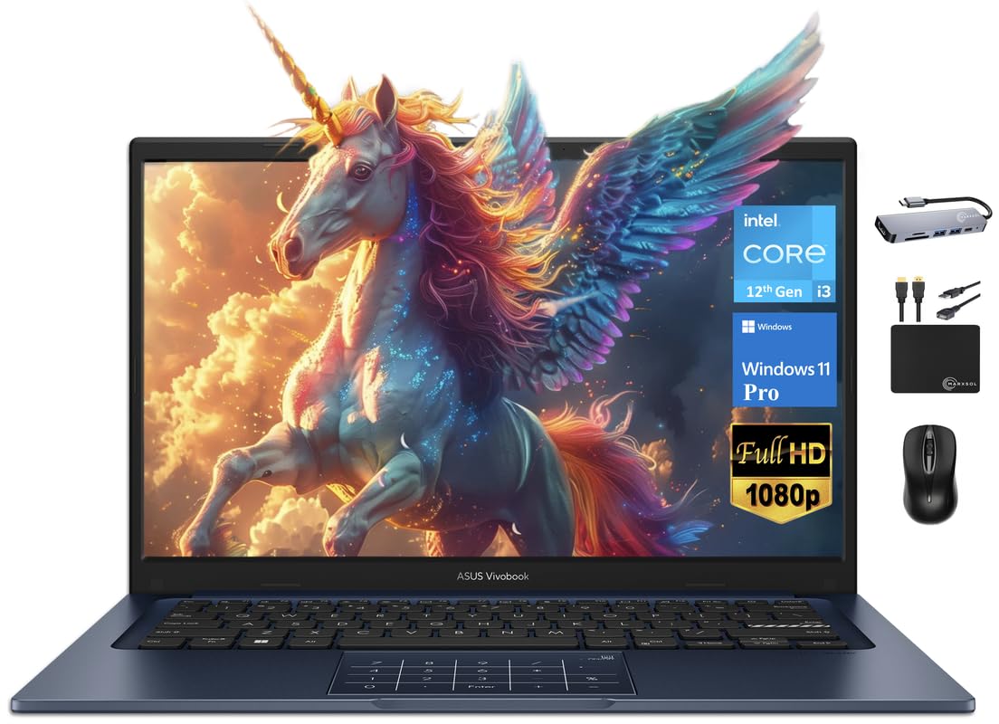 Ordenador Portátil Asus Vivobook 2024 Business 14 Fhd I3-1215u 8 Gb 256 Gb - Venta Internacional.