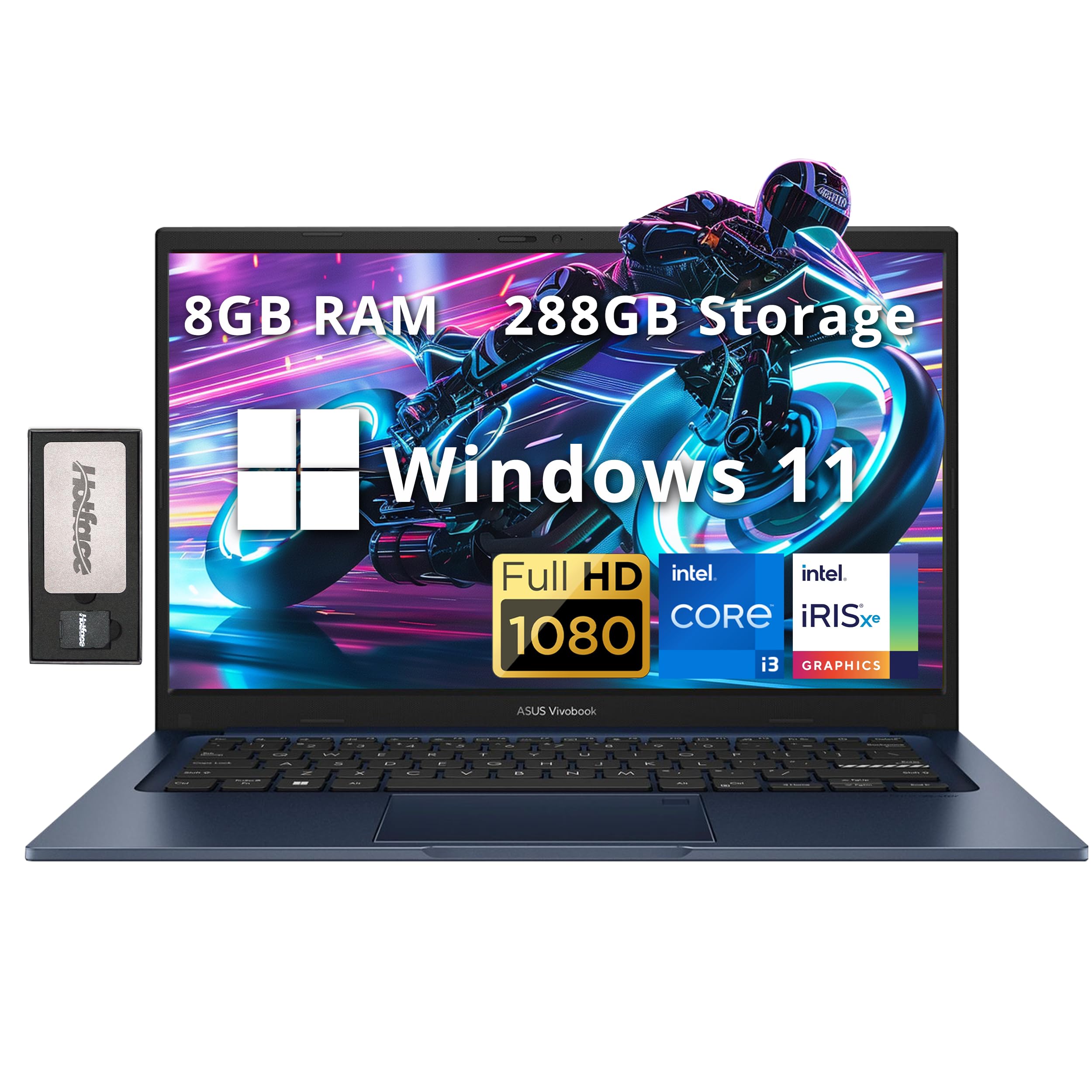 Ordenador Portátil Asus Vivobook 14 Fhd Antirreflectante Intel I3-1215u De 8 Gb - Venta Internacional.