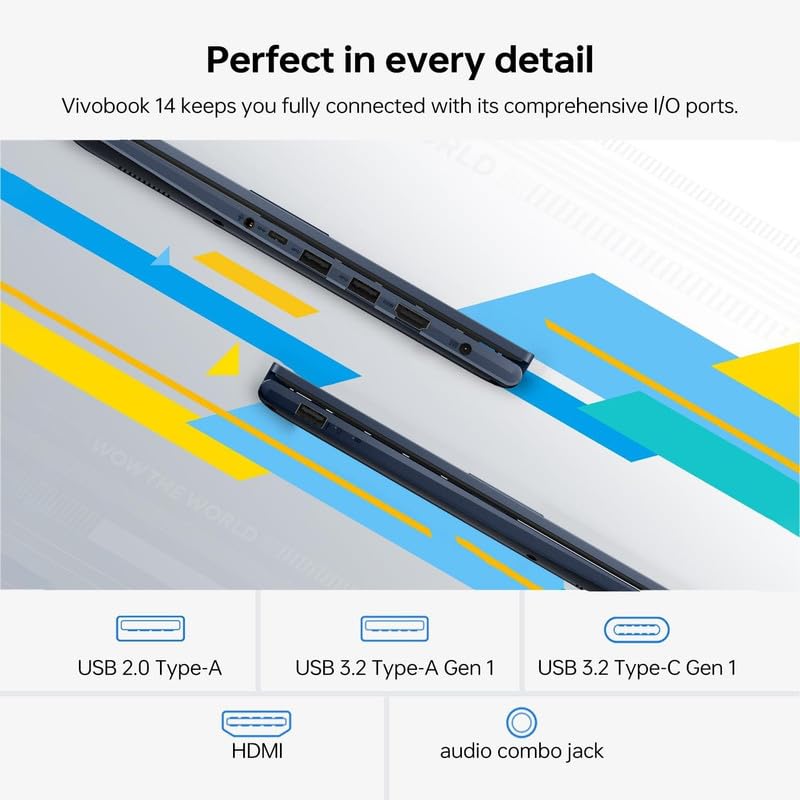 Foto 6 | Ordenador Portátil Asus Vivobook 2024 Flagship 14 Fhd Intel I3 16 Gb 512 Gb - Venta Internacional.