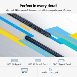 Foto 6 | Ordenador Portátil Asus Vivobook 2024 Flagship 14 Fhd Intel I3 16 Gb 512 Gb - Venta Internacional.