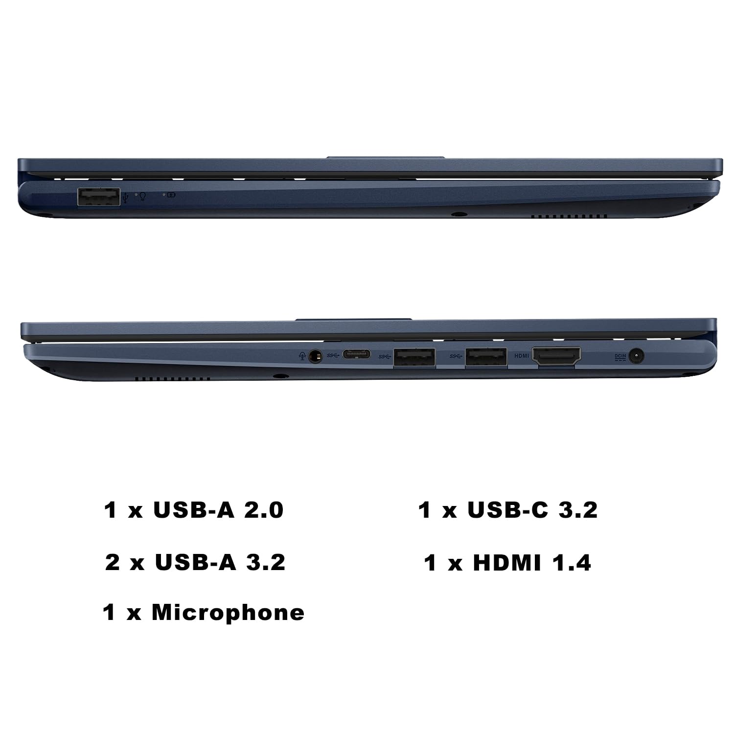 Foto 7 pulgar | Ordenador Portátil Asus Vivobook 14 Fhd Intel Core I3-1215u 8 Gb Ram 256 Gb Ssd - Venta Internacional.