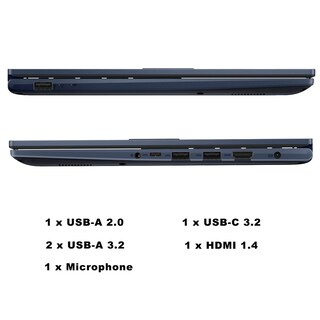 Foto 6 | Ordenador Portátil Asus Vivobook 14 Fhd Intel Core I3-1215u 8 Gb Ram 256 Gb Ssd - Venta Internacional.