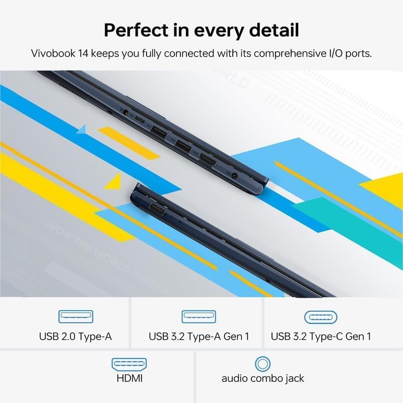 Foto 6 | Ordenador Portátil Asus Vivobook 2024 Flagship 14 Fhd I3 24 Gb Ram 1 Tb Ssd - Venta Internacional.