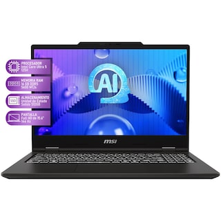 Foto 3 | Laptop Msi Venture 15 Ai Intel Core Ultra 5 125h 16gb Ram 512gb Ssd 15.6'' Windows 11 Pro Teclado En Español