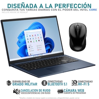 Foto 3 | Laptop Asus Vivobook 15 Intel Core I5 1235u 24gb Ram 512gb Ssd 14'' Windows 11 Home Teclado En Español + Mouse Dxt