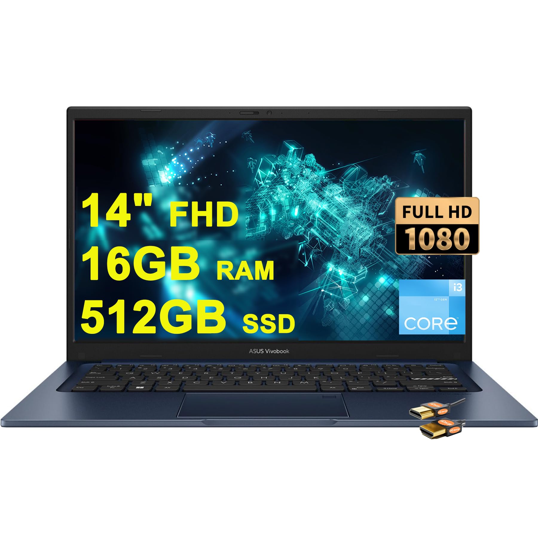 Foto 2 pulgar | Ordenador Portátil Asus Vivobook 14 Business 14 Fhd I3-1215u 16 Gb 512 Gb - Venta Internacional.