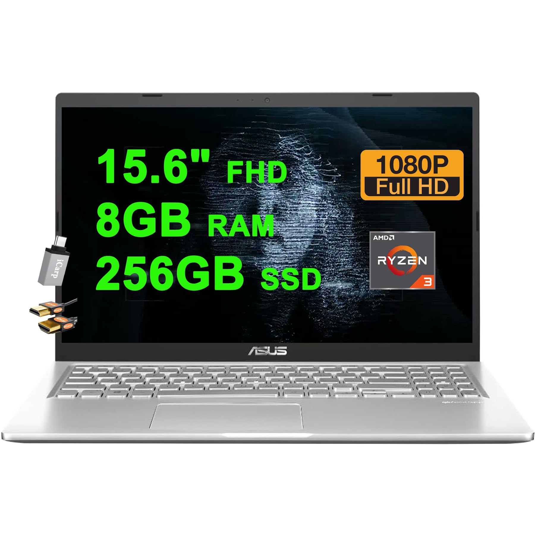 Foto 2 pulgar | Ordenador Portátil Asus Vivobook 15 Business 15.6 Pulgadas Fhd Amd Ryzen 3 3250u - Venta Internacional.