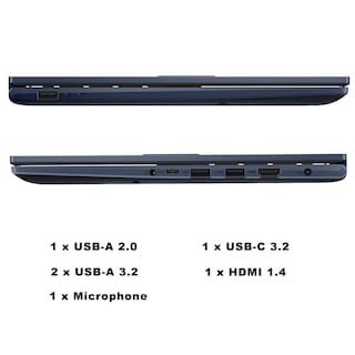 Foto 6 | Ordenador Portátil Asus Vivobook 14 Fhd Intel I3-1215u 8 Gb Ram 128 Gb Ssd - Venta Internacional.
